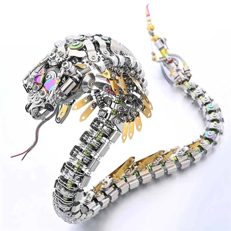 Kids Toys Manufacturers - Mekanik Viper Kobra Yılan 3D Bulmaca