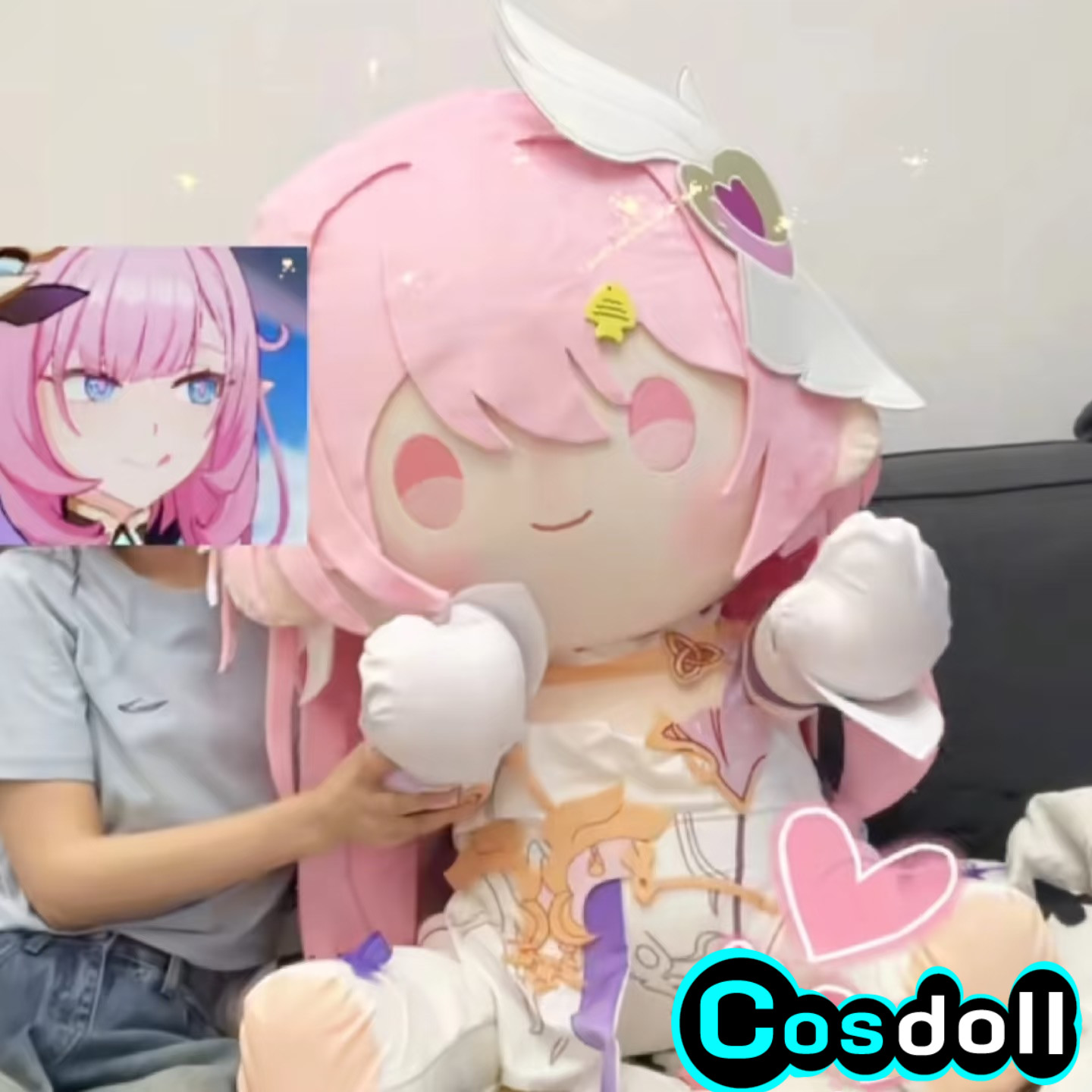 Kids Toys Set - 80cm Honkai Impact 3 Elysia Peluş