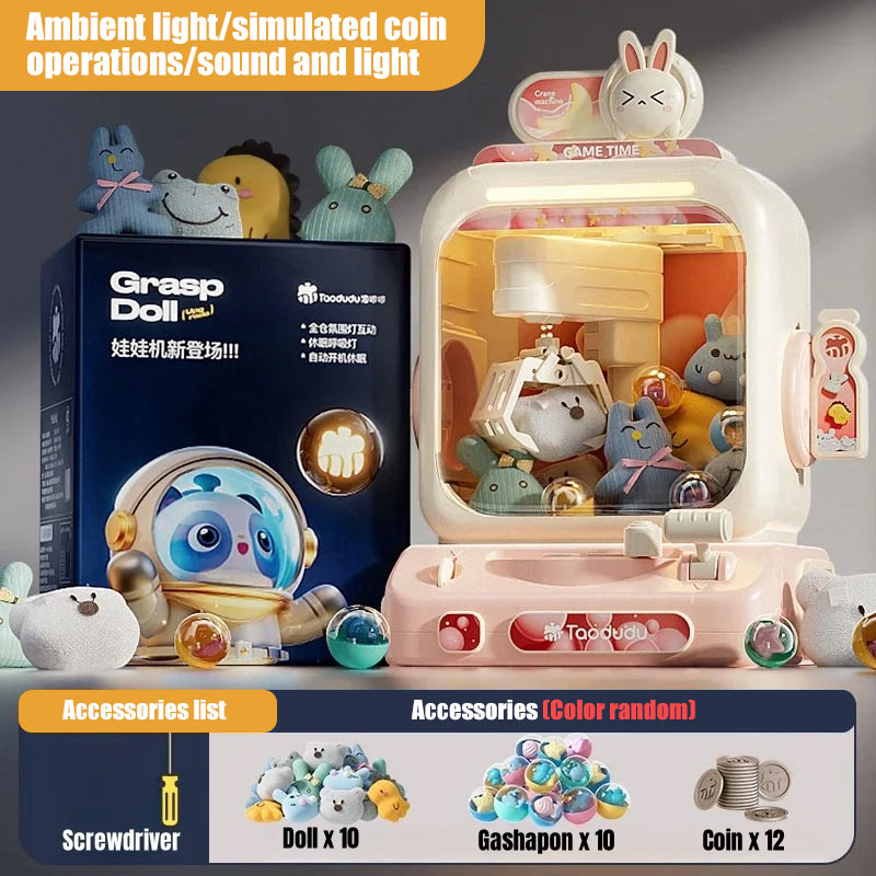 Kids Toys Play Egg - Çocuk Pençe Makinesi Jetonlu Oyun Oyna