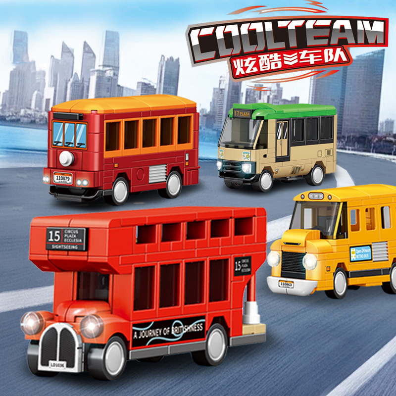 Kids Toys Hong Kong - Hız Yapı Taşı Araba Şehir Küçük