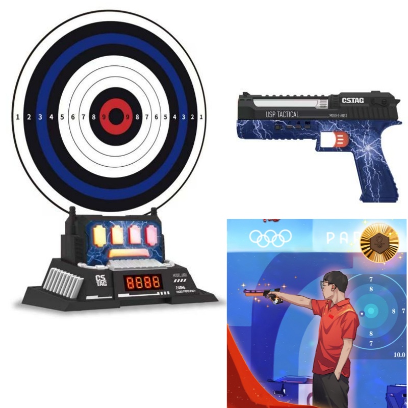 Kids Toys Set - CSTAG AI Hedef Atış Yarışması Lazer