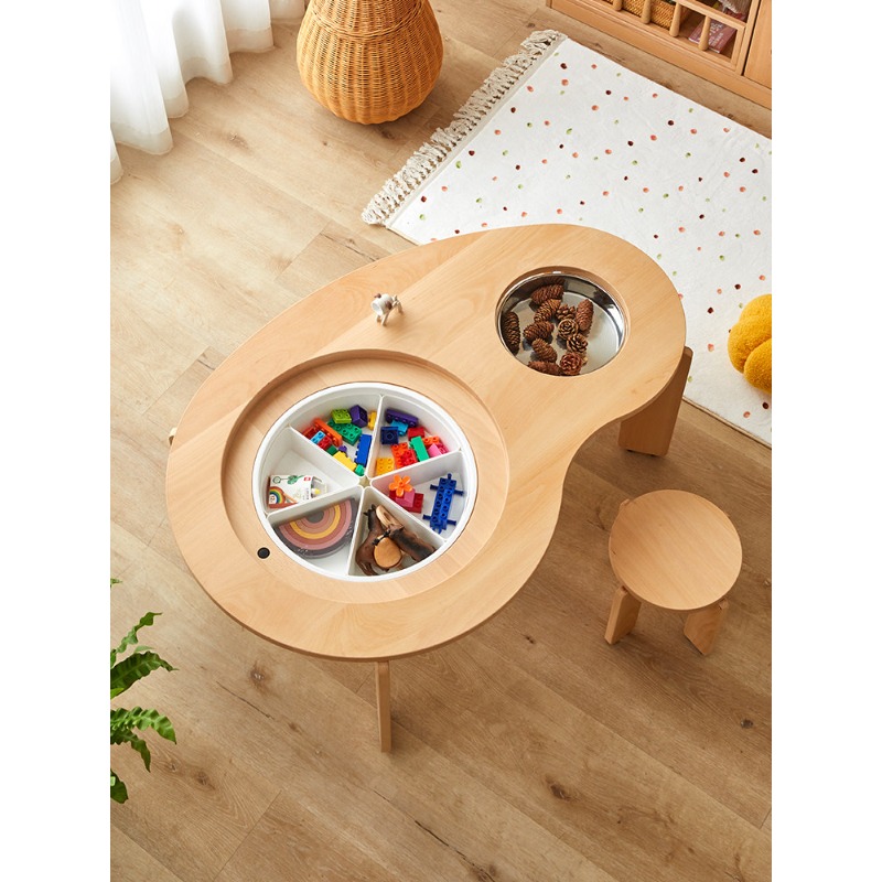 Kids Toys Manufacturers - Çok Fonksiyonlu Yapı Taşı Masası Çocuk