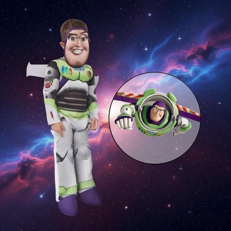 Kids Toys Set - Buzz Lightyear Kostüm Çocuklar Süper Kahraman