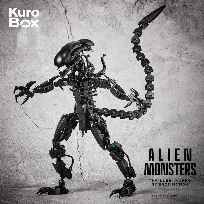 Xenomorph Kids Toys - Sıcak Satış Alien Canavar Xenomorph MOC