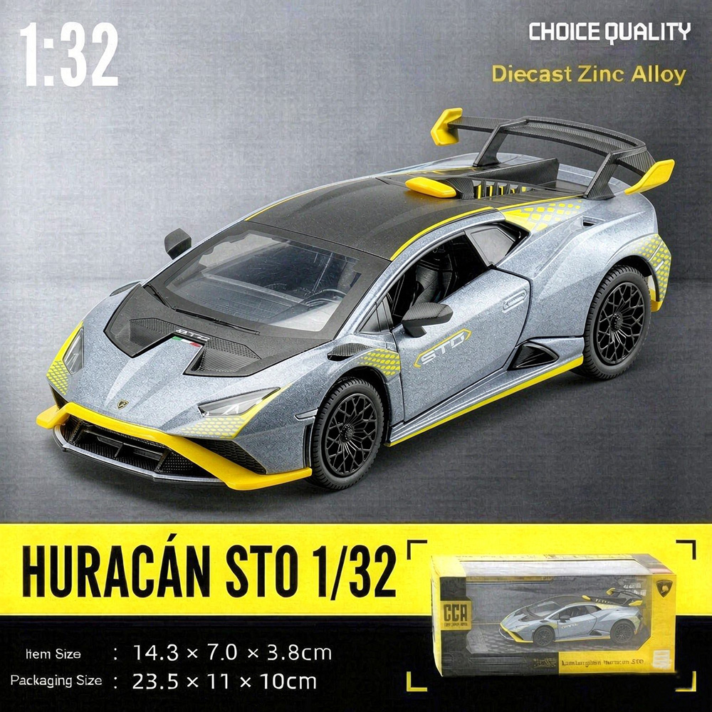 Kids Toys Cars - CCA 1:32 Lamborghini Huracan STO Pres