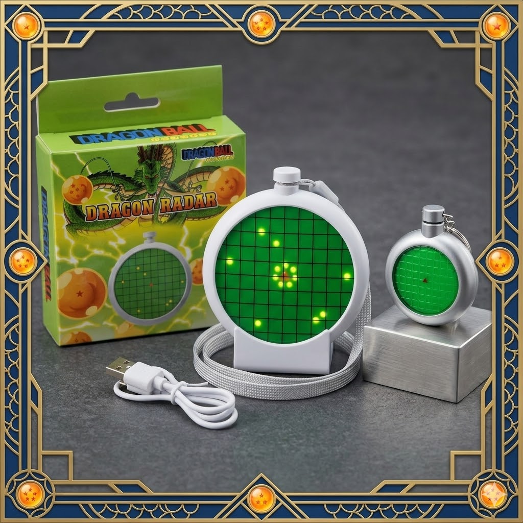 Kids Toys Japan - Karikatür Dragon Ball Radar Anahtarlık usb