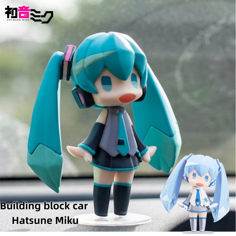 Lego Building Blocks - Miku Anime Figürü ve Yapım Blokları