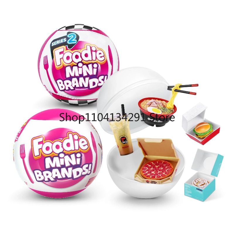 Kids Toys Brand - ZURU Mini Markalar Foodie Serisi 1/Serisi