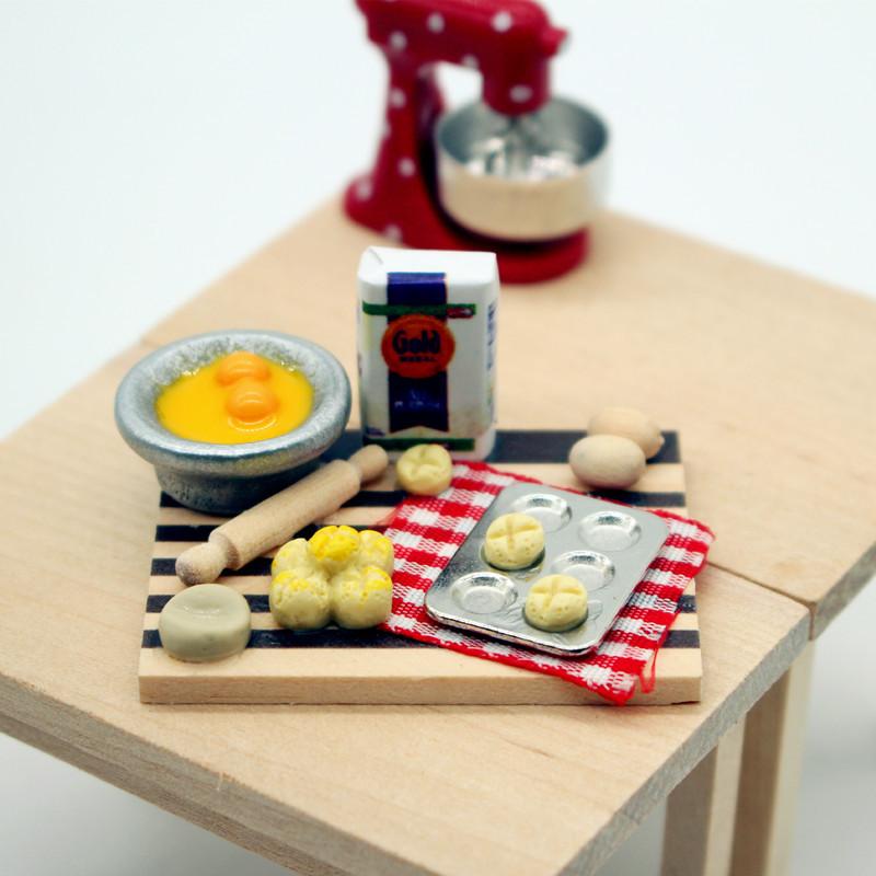 Kids Toys Play Egg - Dollhouse Gıda Oyuncak Pasta Yapma İstasyonu