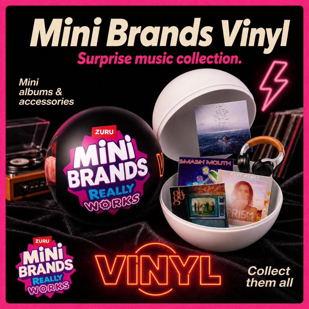 Kids Toys Brand - ZURU Mini Brands Vinil Sürpriz Topu