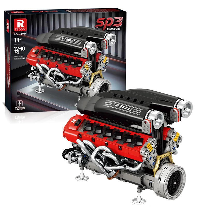 1240 Parça Araba Motoru SP3 Mo - Kids Toys Cars incelemesi ve fiyatı