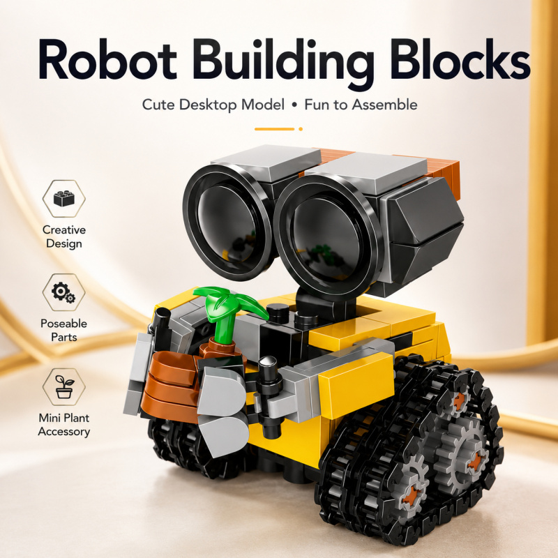 Mini Robot Yapı Blokları Seti, - Lego Building Blocks incelemesi ve fiyatı