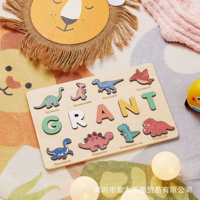 Ahşap Dinozor Adı Bulmaca Taht - Kids Toys Names incelemesi ve fiyatı