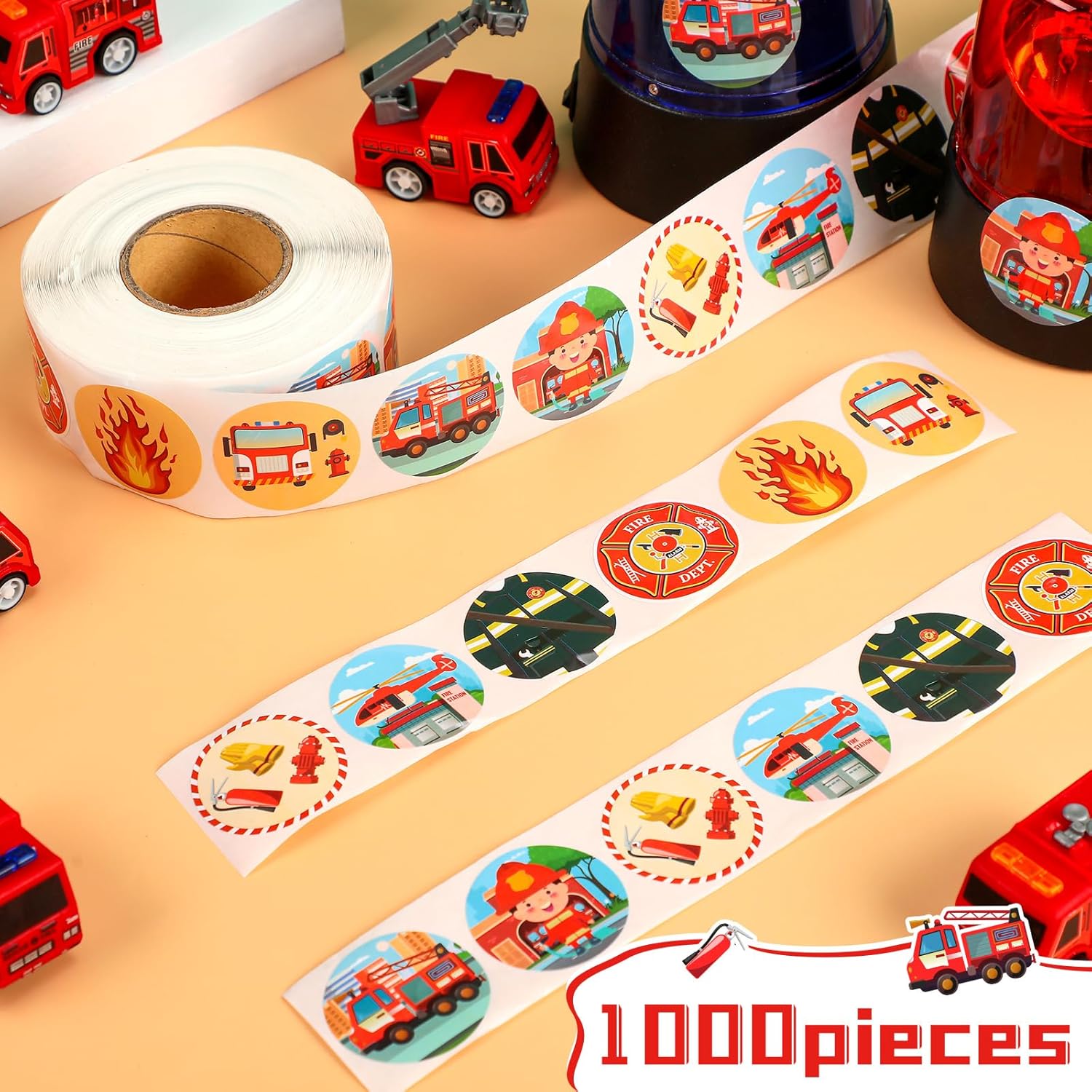 500 adet polis çıkartmaları it - Kids Toys Names incelemesi ve fiyatı