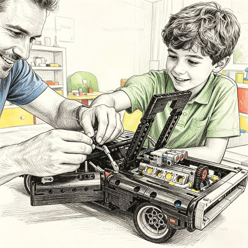Yarış Serisi Yapı Blokları 107 - Kids Toys Delivery Today incelemesi ve fiyatı