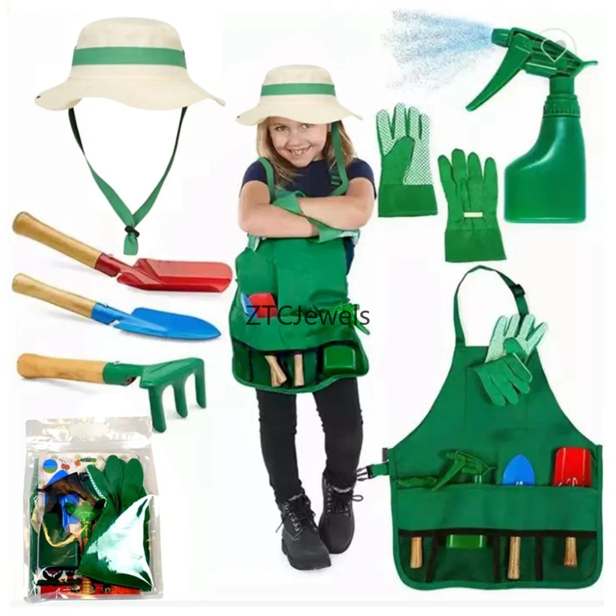 Çocuklar için bahçe önlüğü, el - Kids Toys Set incelemesi ve fiyatı