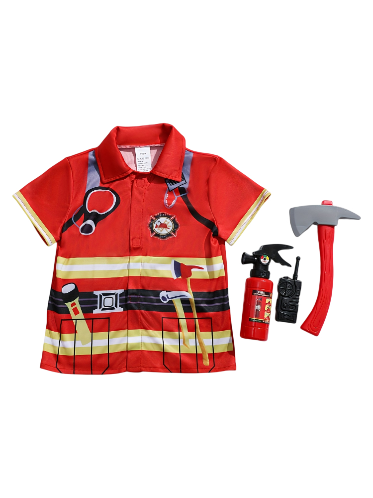 Çocuk İtfaiyeci Tarzı Gömlek v - Kids Toys Set incelemesi ve fiyatı