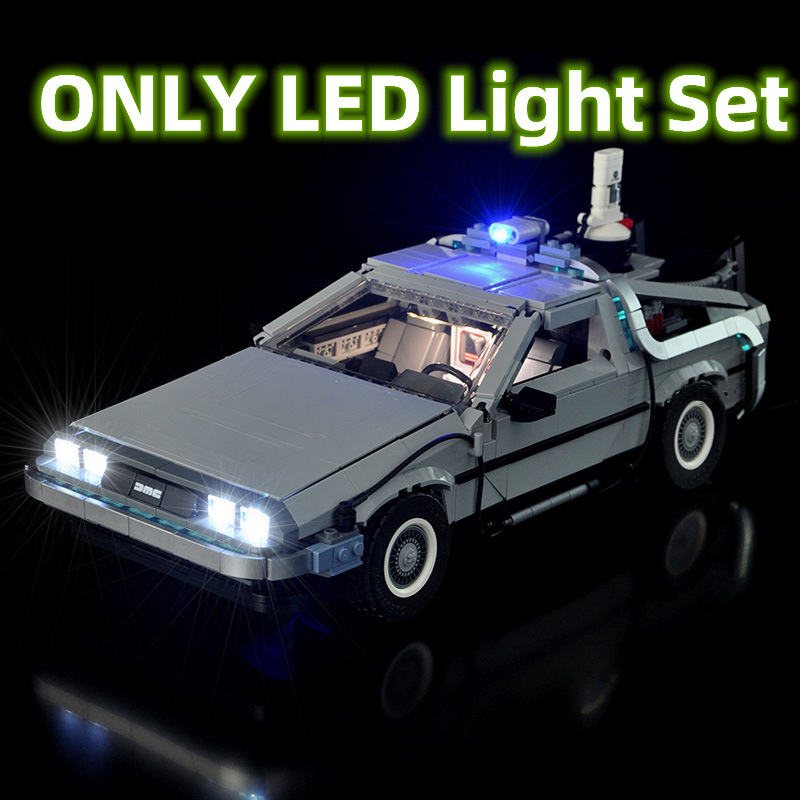 DeLorean 110394 için MOC LED ı - Lego Building Blocks incelemesi ve fiyatı
