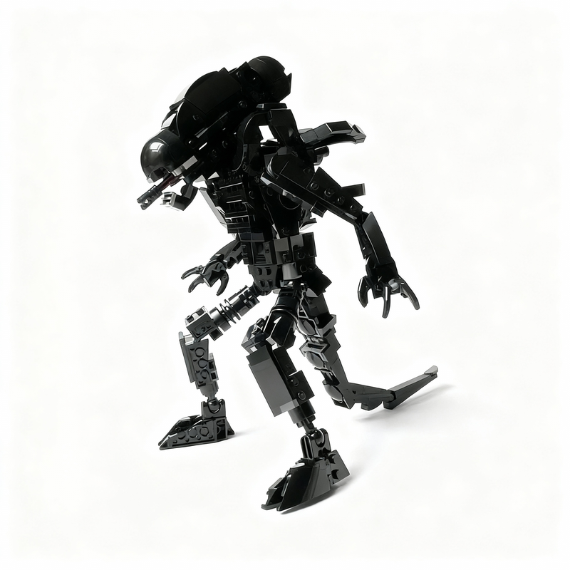 482 adet MOC Alien Xenomorph G - Xenomorph Kids Toys incelemesi ve fiyatı