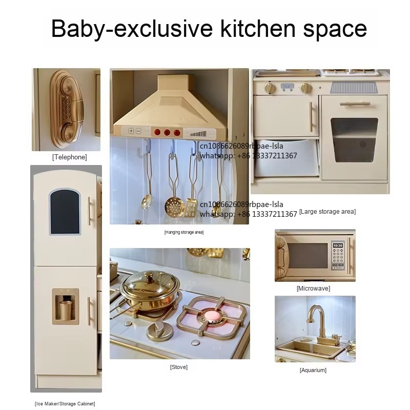 Eğitici Ahşap Oyuncak Mutfak S - Kids Toys Kitchen Set incelemesi ve fiyatı