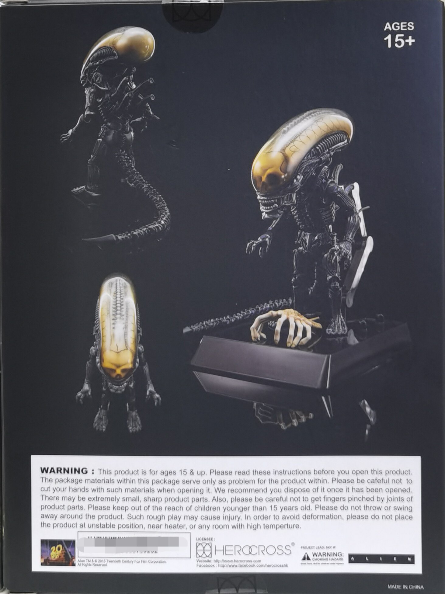 Yeni Herocross Film Alien Xeno - Xenomorph Kids Toys incelemesi ve fiyatı