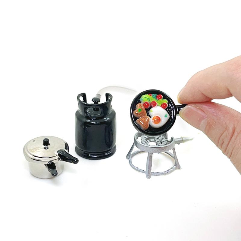 1/12 Dollhouse Mutfak Seti Min - Kids Toys Play Egg incelemesi ve fiyatı