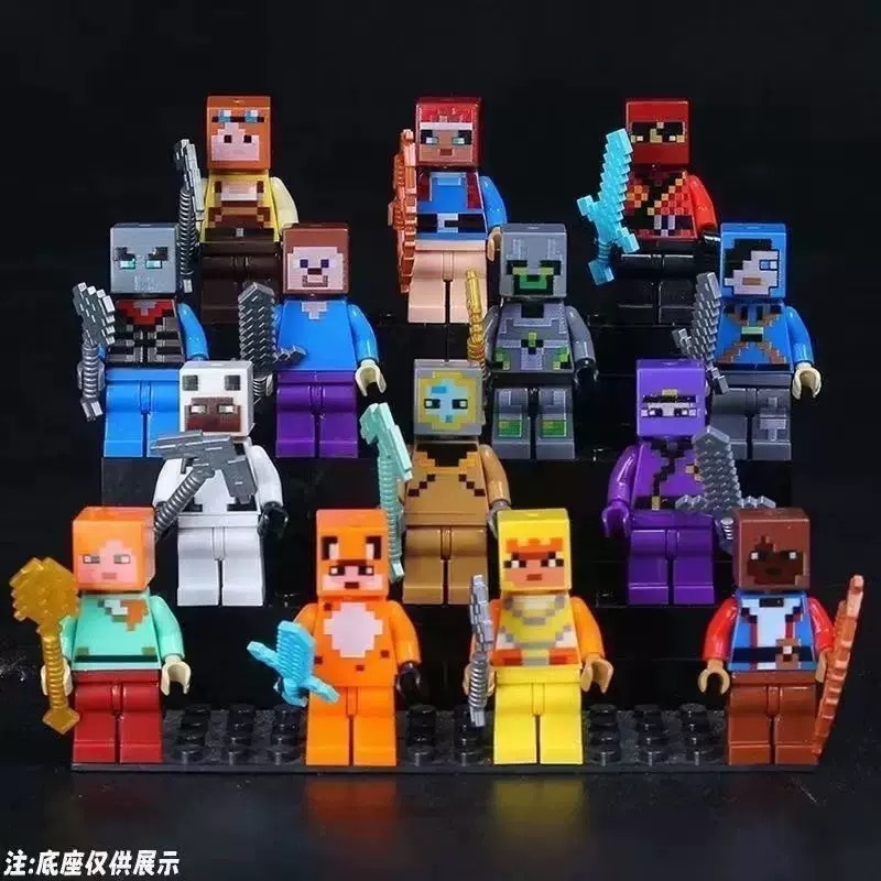 30/60 adet Karikatür Minecraft - Lego Building Blocks incelemesi ve fiyatı