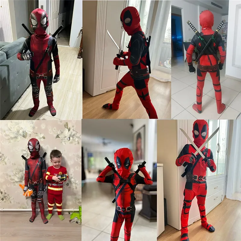 3-12Y Çocuklar Deadpool Kostüm - Kids Toys Set incelemesi ve fiyatı