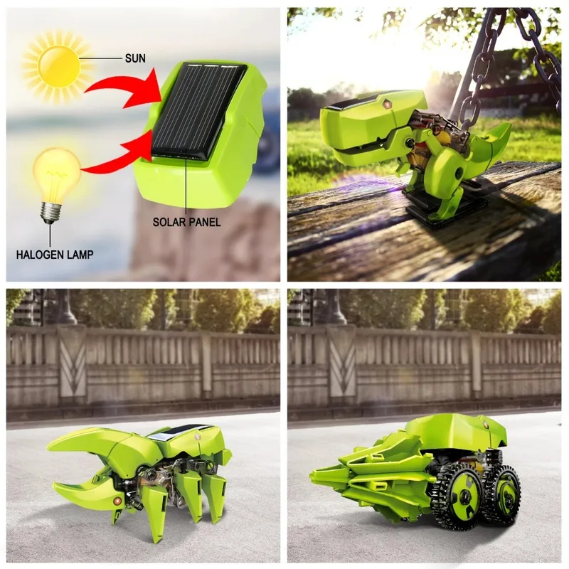 3'ü 1 Arada Güneş Enerjili Rob - Kids Toys Under $10 incelemesi ve fiyatı