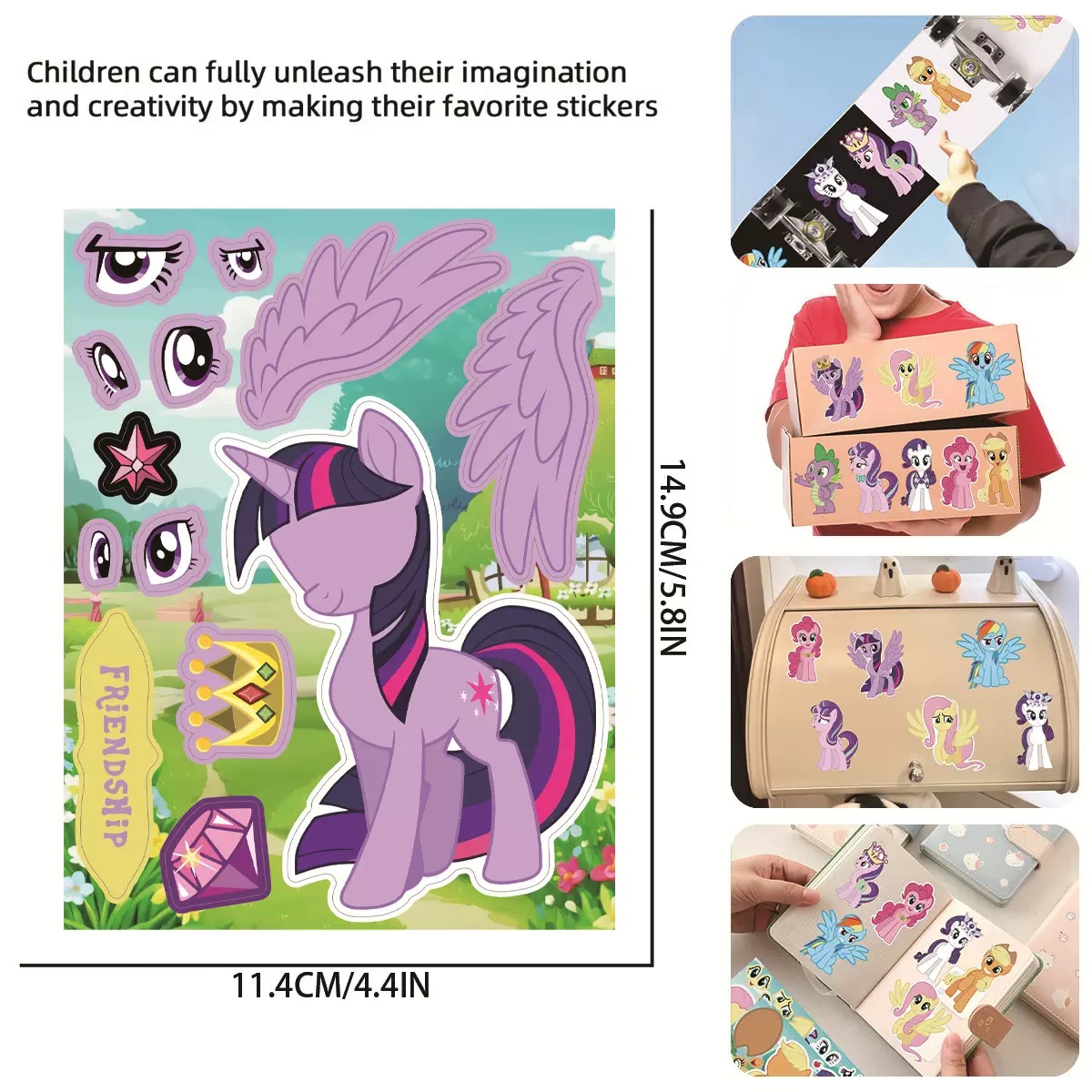 8/16 adet My Little Pony çıkar - Kids Toys Png incelemesi ve fiyatı