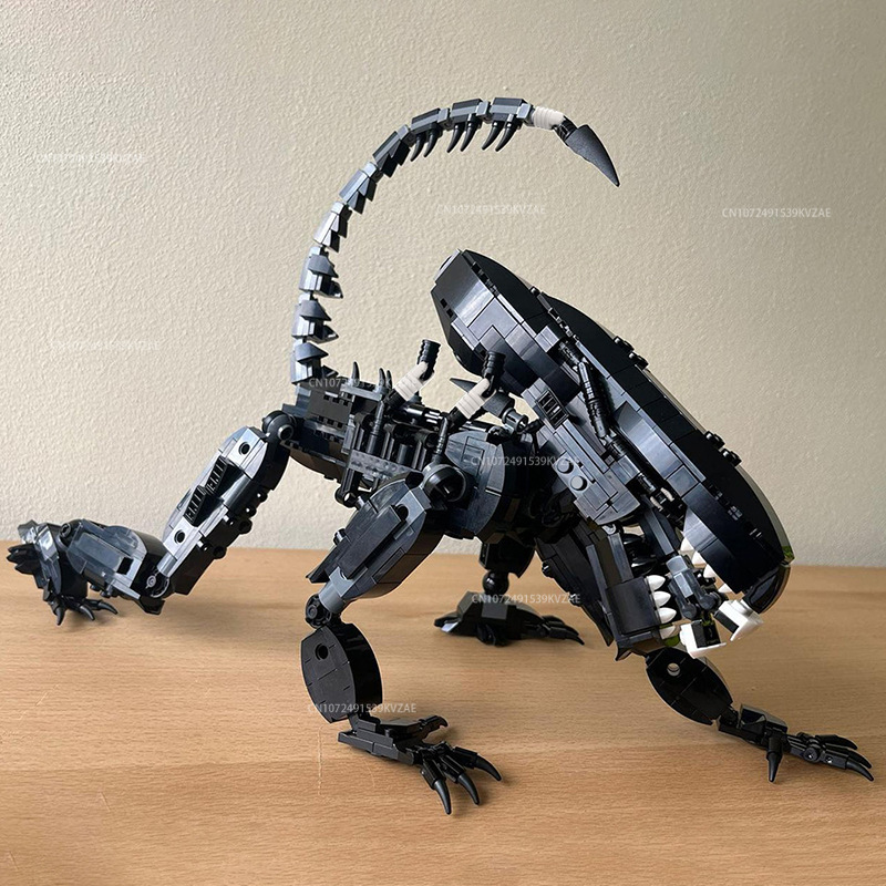 MOC Aliened canavar yapı taşı  - Xenomorph Kids Toys incelemesi ve fiyatı